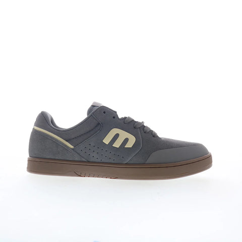 Etnies Marana 4101000403521 Mens Gray Suede Skate Inspired Sneakers Shoes
