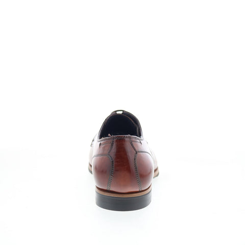 Di Bianco Marano Calf Whiskey Mens Brown Oxfords & Lace Ups Plain Toe Shoes