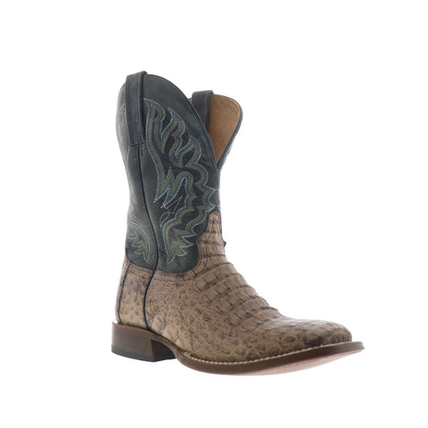 Tony Lama Marfa Caiman TL5258 Mens Brown Leather Cowboy Western Boots