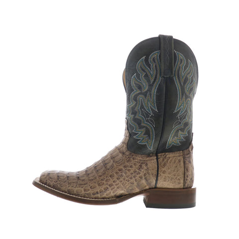 Tony Lama Marfa Caiman TL5258 Mens Brown Leather Cowboy Western Boots