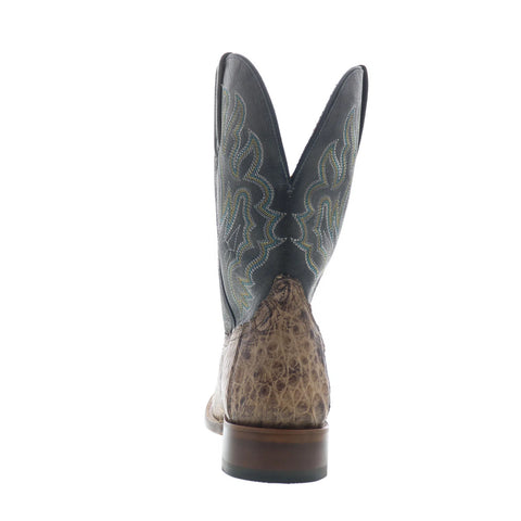 Tony Lama Marfa Caiman TL5258 Mens Brown Leather Cowboy Western Boots