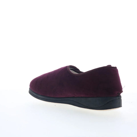 Ciabatta Marie MARIE Womens Purple Extra Wide Suede Loafer Slippers Shoes