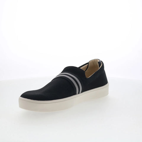 Spenco Marine Slip-On SP1091BLK Womens Black Nubuck Lifestyle Sneakers Shoes