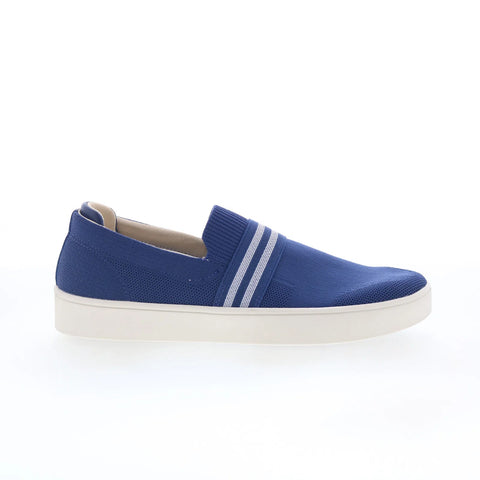 Spenco Marine Slip-On SP1091DNY Womens Blue Canvas Lifestyle Sneakers Shoes