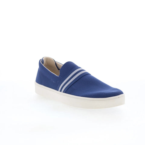 Spenco Marine Slip-On SP1091DNY Womens Blue Canvas Lifestyle Sneakers Shoes