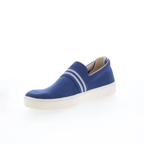 Spenco Marine Slip-On SP1091DNY Womens Blue Canvas Lifestyle Sneakers Shoes