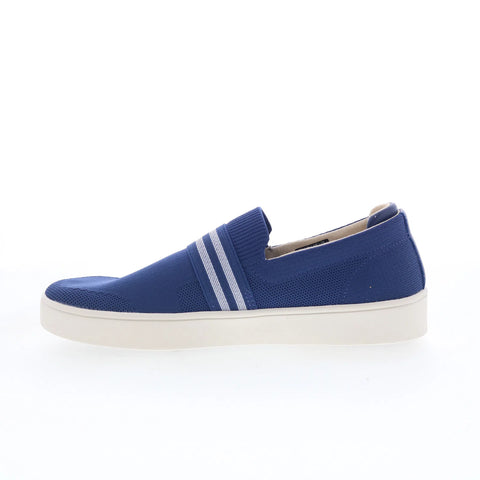 Spenco Marine Slip-On SP1091DNY Womens Blue Canvas Lifestyle Sneakers Shoes