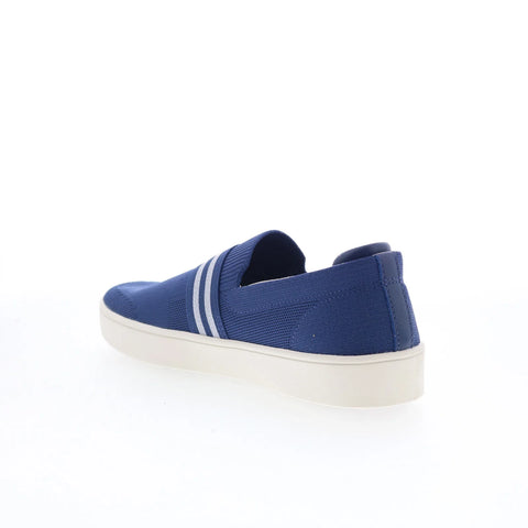 Spenco Marine Slip-On SP1091DNY Womens Blue Canvas Lifestyle Sneakers Shoes