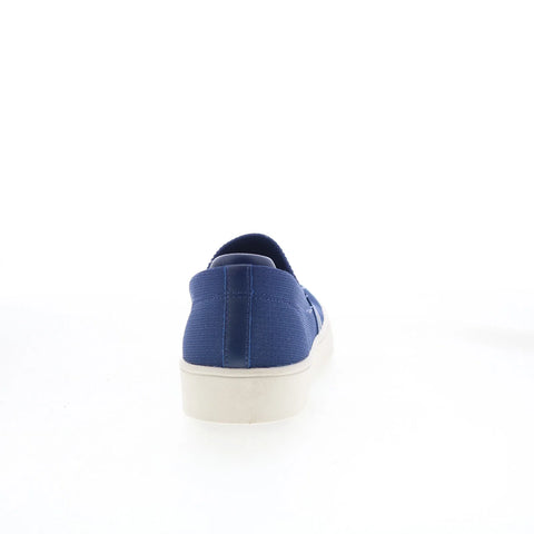 Spenco Marine Slip-On SP1091DNY Womens Blue Canvas Lifestyle Sneakers Shoes