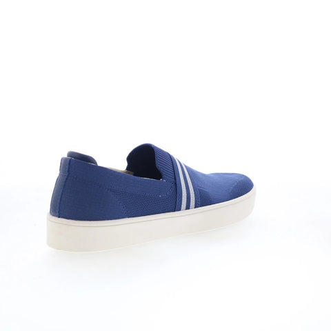 Spenco Marine Slip-On SP1091DNY Womens Blue Canvas Lifestyle Sneakers Shoes