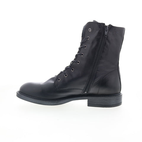 Miz Mooz Martel 21554 Womens Black Leather Zipper Casual Dress Boots