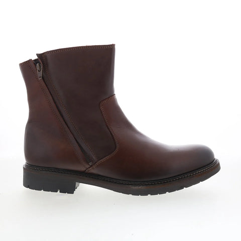 Pajar Marvin 75036 Mens Brown Leather Zipper Casual Dress Boots