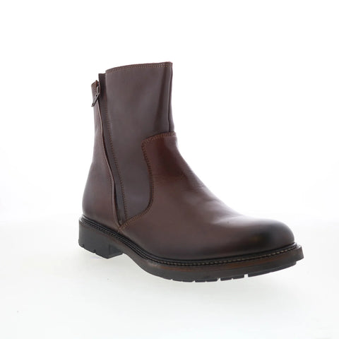 Pajar Marvin 75036 Mens Brown Leather Zipper Casual Dress Boots