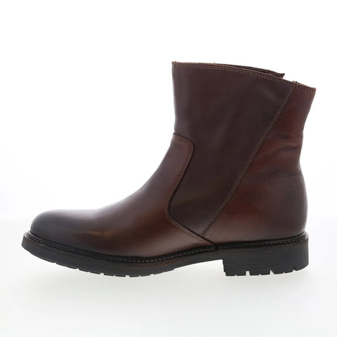Pajar Marvin 75036 Mens Brown Leather Zipper Casual Dress Boots
