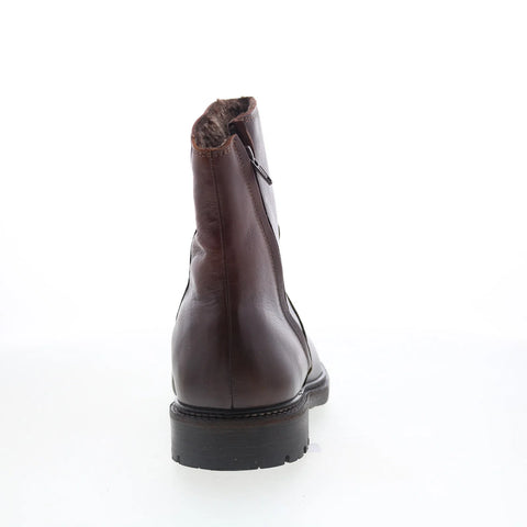 Pajar Marvin 75036 Mens Brown Leather Zipper Casual Dress Boots