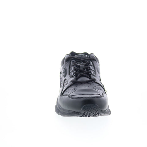 Propet Stark MAS022L Mens Black Extra Wide Leather Lifetsyle Sneakers Shoes