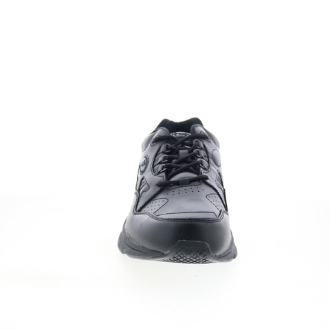 Propet Stark MAS022L Mens Black Leather Lifetsyle Sneakers Shoes