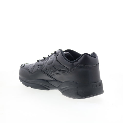 Propet Stark MAS022L Mens Black Leather Lifetsyle Sneakers Shoes