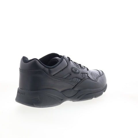 Propet Stark MAS022L Mens Black Leather Lifetsyle Sneakers Shoes