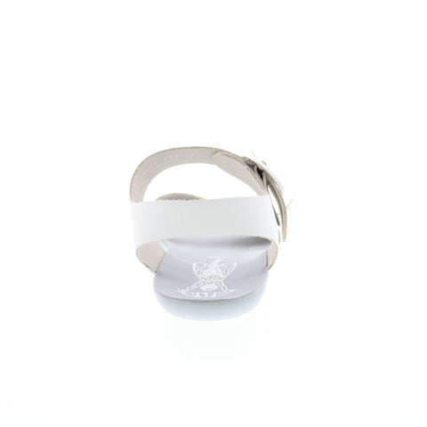 Fly London Masa MASA757FLY-001 Womens White Leather Strap Sandals Shoes