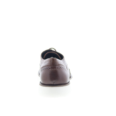 Studio Belvedere Massa Mens Brown Oxfords & Lace Ups Wingtip & Brogue Shoes