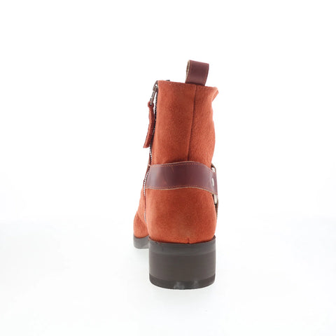 Dingo Matador DI-2215 Mens Brown Suede Zipper Casual Dress Boots