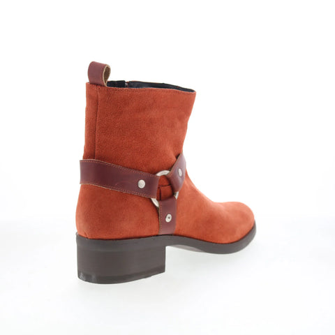 Dingo Matador DI-2215 Mens Brown Suede Zipper Casual Dress Boots