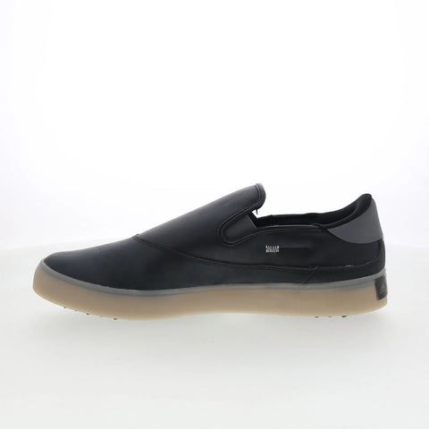 Adidas Matchcourse GV9776 Mens Black Synthetic Slip On Athletic Golf Shoes