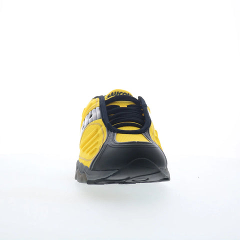 Saucony Matrix S70906-1 Mens Yellow Mesh Lace Up Lifestyle Sneakers Shoes