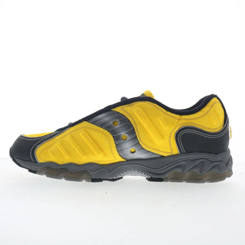 Saucony Matrix S70906-1 Mens Yellow Mesh Lace Up Lifestyle Sneakers Shoes