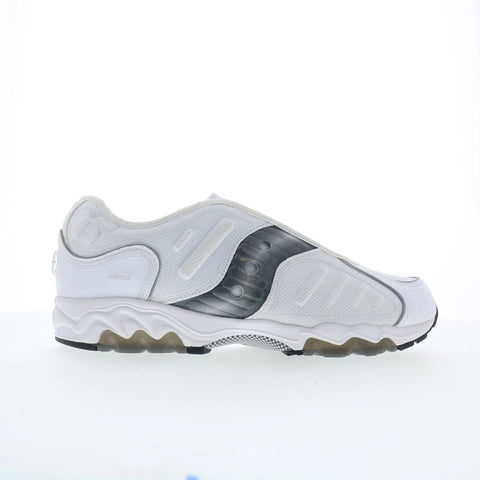 Saucony Matrix S70906-3 Mens White Mesh Lace Up Lifestyle Sneakers Shoes