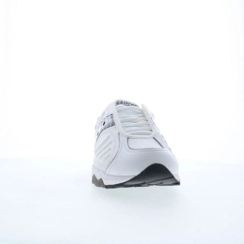 Saucony Matrix S70906-3 Mens White Mesh Lace Up Lifestyle Sneakers Shoes