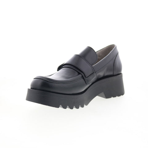 Fly London Maui MAUI973FLY-000 Womens Black Loafers & Slip Ons Casual Shoes
