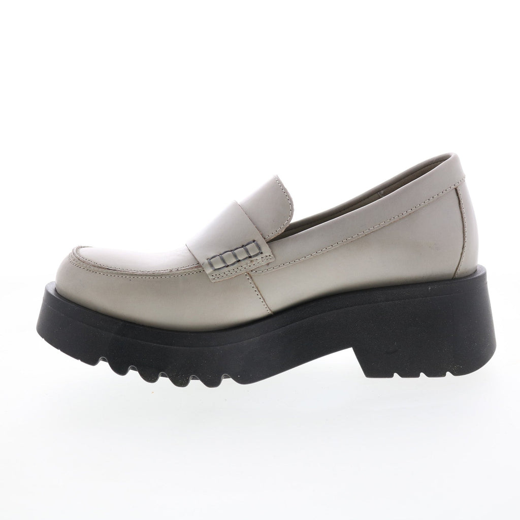 Fly London Toky Platform Penny Loafer In 008 Navy Fly London Toky Platform Penny Loafer In 008 Navy