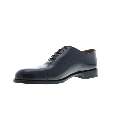 Pastori by Di Bianco Maximus Calfskin Mens Black Oxfords Cap Toe Shoes