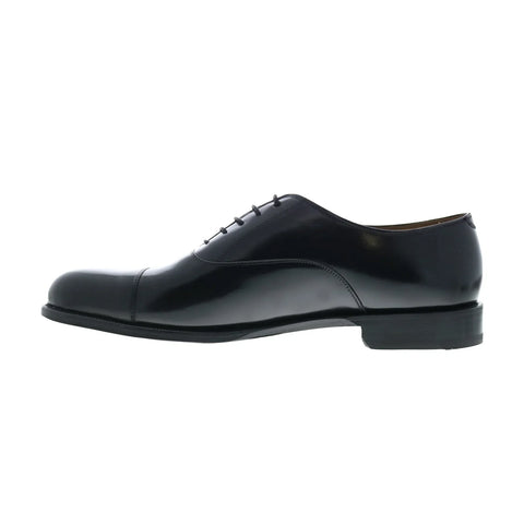 Pastori by Di Bianco Maximus Calfskin Mens Black Oxfords Cap Toe Shoes