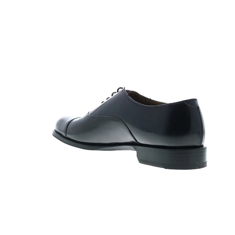 Pastori by Di Bianco Maximus Calfskin Mens Black Oxfords Cap Toe Shoes