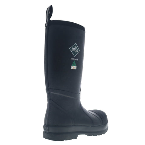 Muck Chore Max CSA Rated Composite Toe Waterproof Mens Black Work Boots