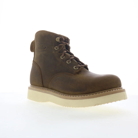 Justin Boots Maxwell 6" Steel Toe OW709 Mens Brown Work & Safety Boots