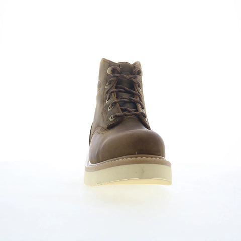 Justin Boots Maxwell 6" Steel Toe OW709 Mens Brown Work & Safety Boots