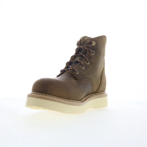 Justin Boots Maxwell 6" Steel Toe OW709 Mens Brown Work & Safety Boots