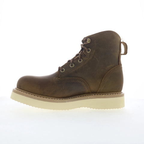 Justin Boots Maxwell 6" Steel Toe OW709 Mens Brown Work & Safety Boots