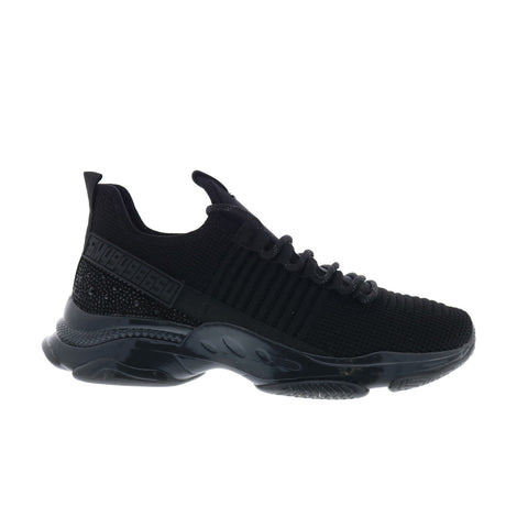 Steve Madden Maxx MAXX02M1 Mens Black Canvas Lace Up Lifestyle Sneakers Shoes