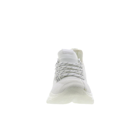 Steve Madden Maxx-S MAXX03M1 Mens White Mesh Lifestyle Sneakers Shoes