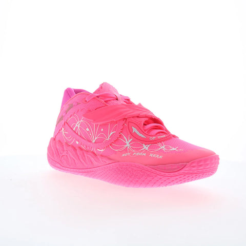 Puma MB.05 Fast Furious Mia 31402101 Mens Pink Athletic Basketball Shoes