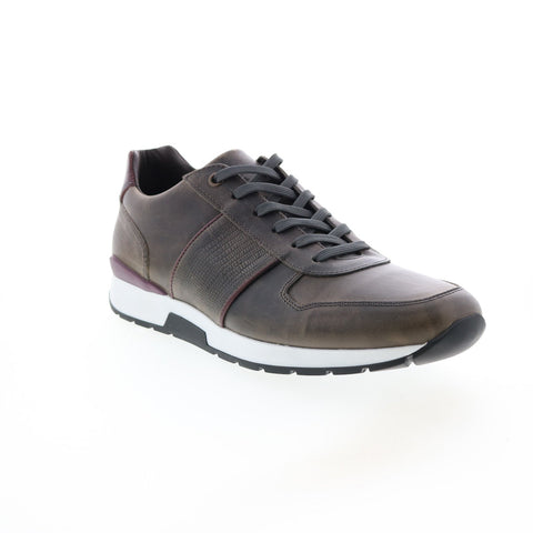 Bruno Magli Beta MB1BETF0 Mens Gray Leather Lifestyle Sneakers Shoes