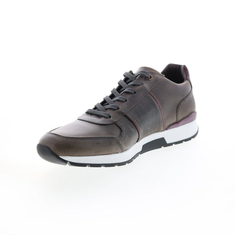 Bruno Magli Beta MB1BETF0 Mens Gray Leather Lifestyle Sneakers Shoes