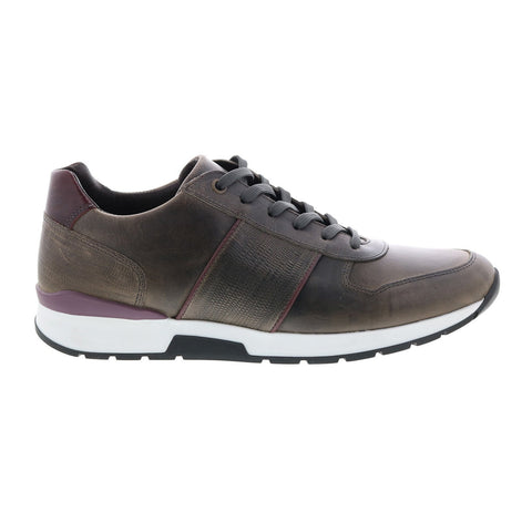 Bruno Magli Beta MB1BETF0 Mens Gray Leather Lifestyle Sneakers Shoes