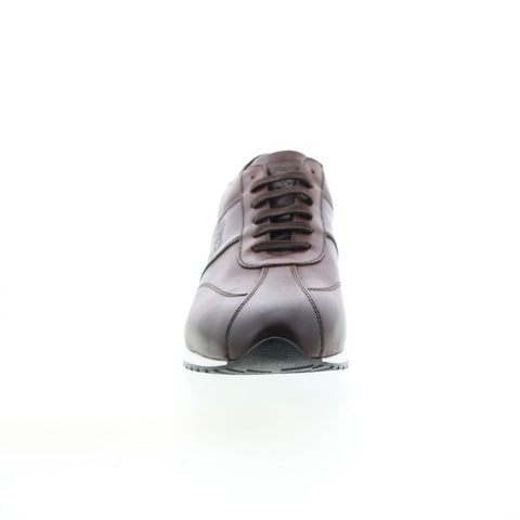 Bruno Magli Carlo MB1CRLE0 Mens Brown Leather Lifestyle Sneakers Shoes