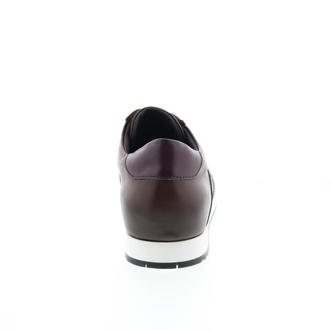 Bruno Magli Carlo MB1CRLE0 Mens Brown Leather Lifestyle Sneakers Shoes
